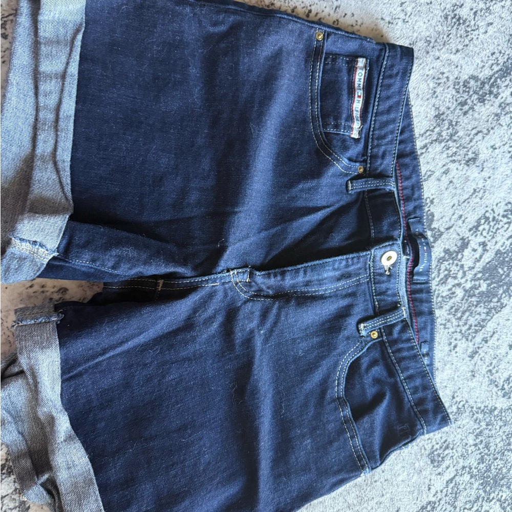 Tommy Hilfiger Blue Denim Women's Shorts